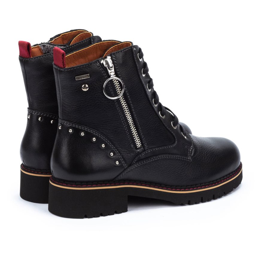 Women's Pikolinos VICAR Ankle Boots Black | NZ S285QA0